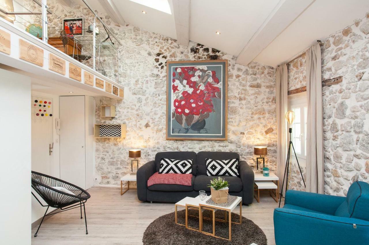 Superbe Appartement Loft Vieil 昂蒂布 外观 照片