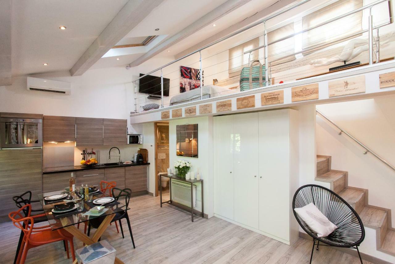 Superbe Appartement Loft Vieil 昂蒂布 外观 照片